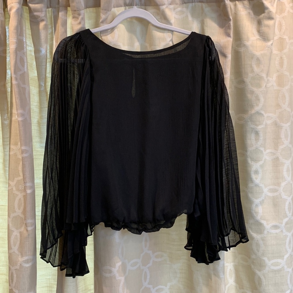 M Monaco Black Blouse